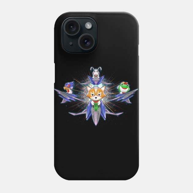 Star Fox Babies Lylat Kidz Phone Case by KoLabs