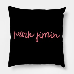 park jimin hearts Pillow