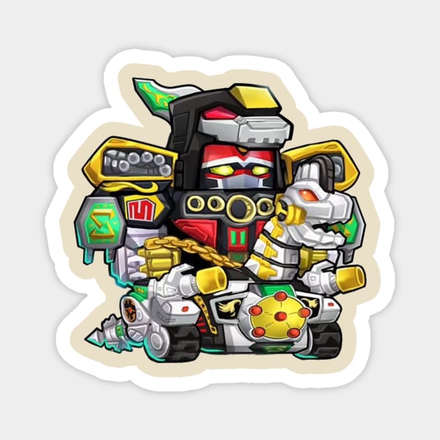 ultrazord Magnet by mprokolo corgi