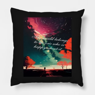 "the wisdom of our life" Pillow