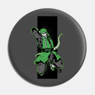 Green Hood Pin