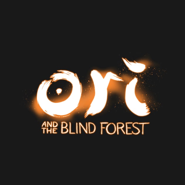 Ori And The Blind Forest Orange Logo by Health