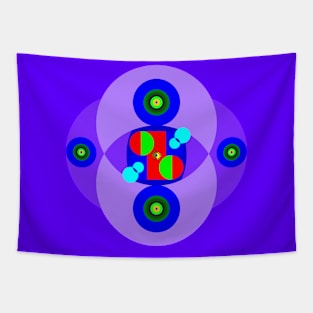 Geometry in circles Tapestry