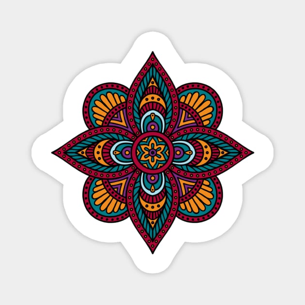 Mandala Magnet by luckylucy