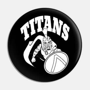 Titan Mascot Pin