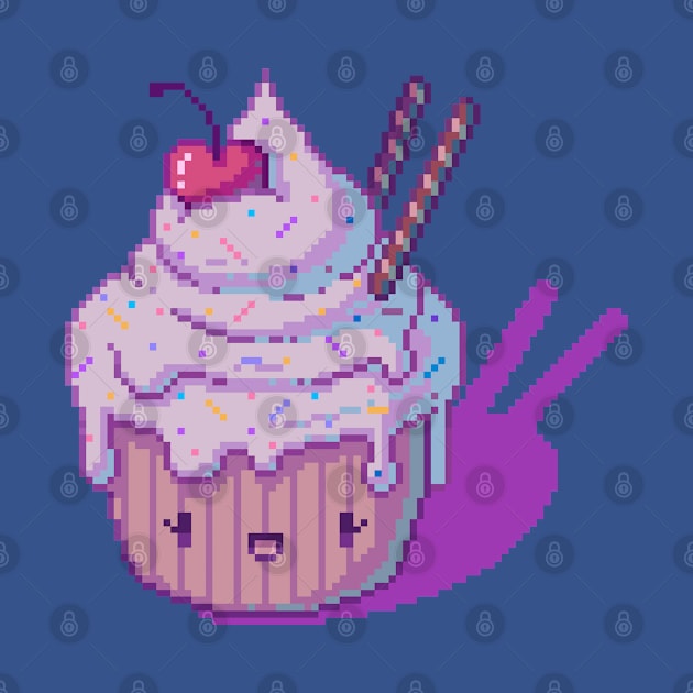 Happy Cupcake by gabdoesdesign