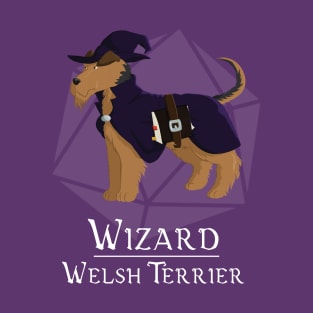 Wizard Welsh Terrier T-Shirt