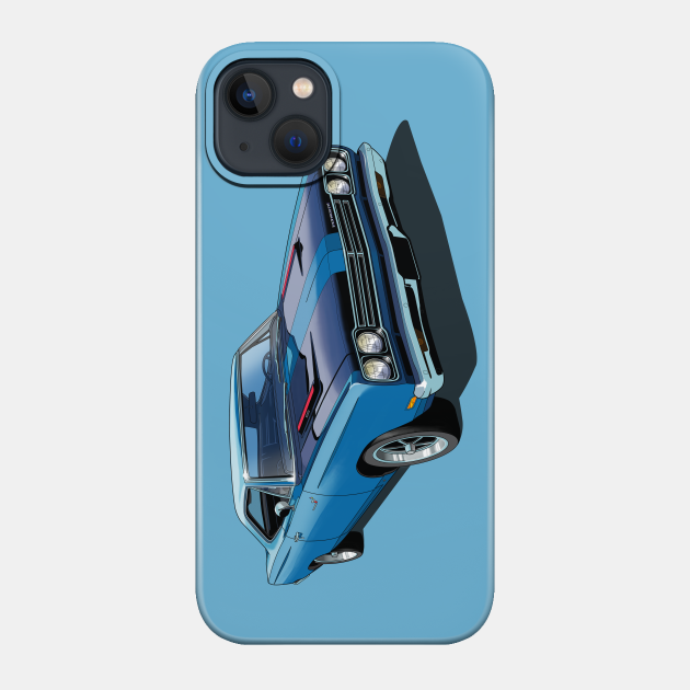 1969 Plymouth Roadrunner in blue - Plymouth Roadrunner - Phone Case