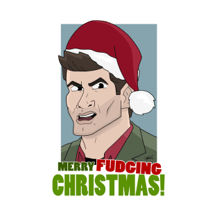 Supernatural Fudging Christmas T-Shirt