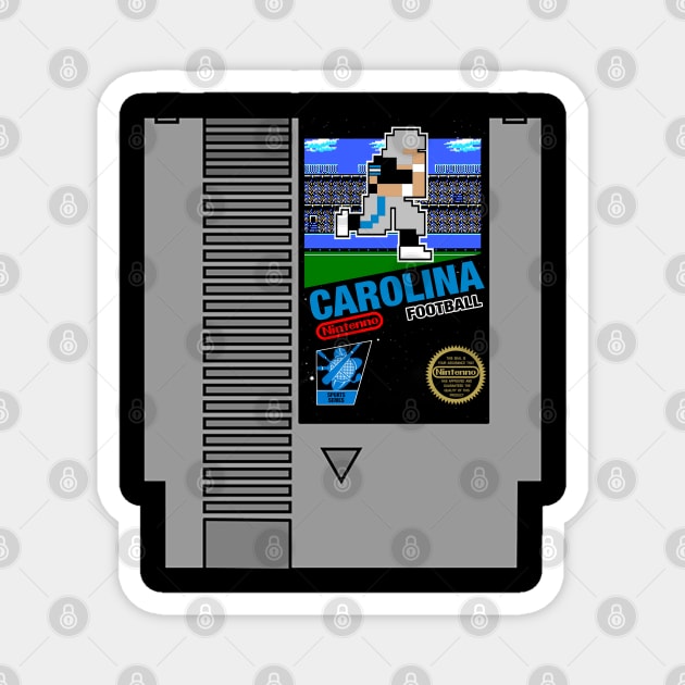 Carolina Football 8 bit cartridge design Magnet by MulletHappens