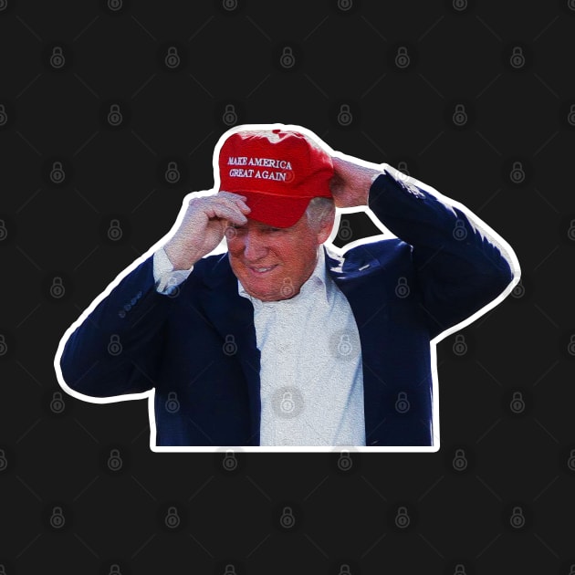 Make America Great Again Donald Trump by Plushism