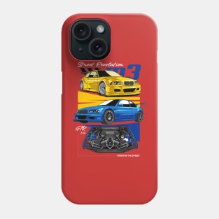 GTR E46 Street Revolution Phone Case