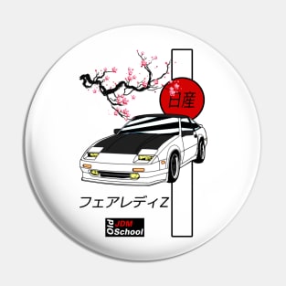 JDM 300ZX [Z31] Red Sun Edition Pin