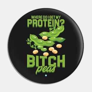 Funny Vegan Gift Pin