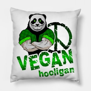 Vegan hooligan - Panda Pillow