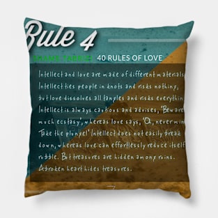 40 RULES OF LOVE - 4 Pillow