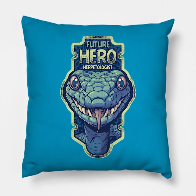 Future herpetologist Pillow by TreehouseDesigns