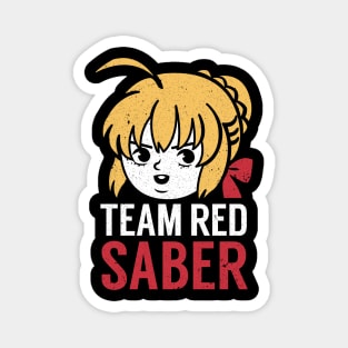 Team Red Saber Magnet