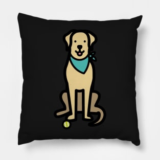 Yellow Lab Pillow