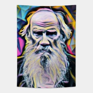 Leo Tolstoy Portrait | Leo Tolstoy Artwork 4 Tapestry