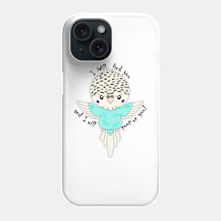 Budgie gonna poop Phone Case