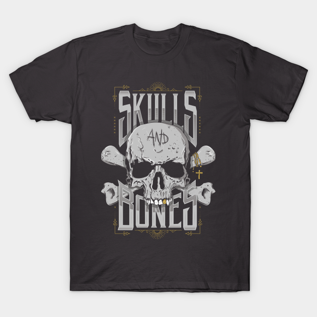 Discover SKULLS AND BONES - Skullsandbones - T-Shirt