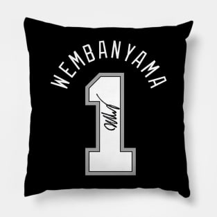 Wembanyama - no1 - signed Pillow