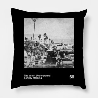 The Velvet Underground - Sunday Morning || Vintage Pantone Pillow