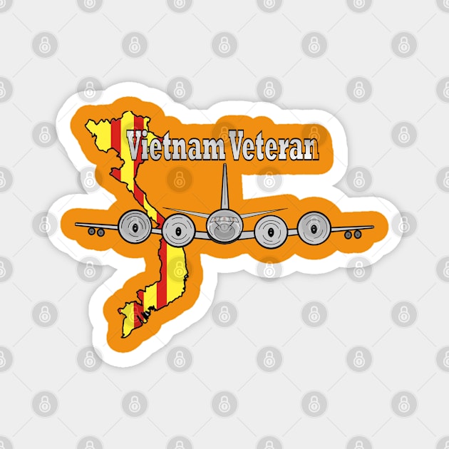 P-3 Orion Vietnam Veteran Magnet by Airdale Navy