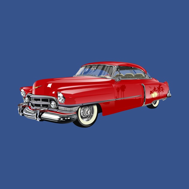 CADILLAC COUPE DEVILLE by KARMADESIGNER T-SHIRT SHOP