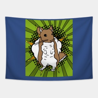 Chinchilla Sweet And Furry Pet Tapestry