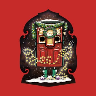 Christmas door T-Shirt