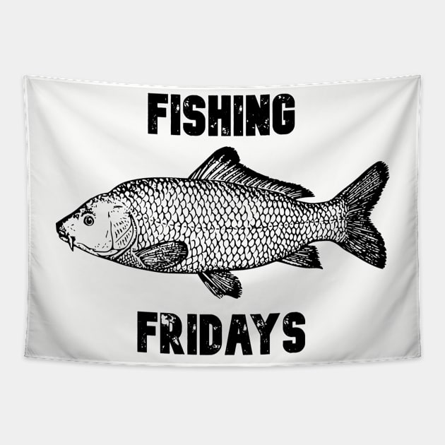 Fishing Fridays Tapestry by Designs by Dyer
