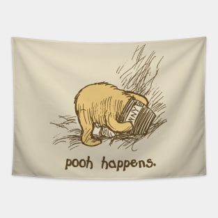Pooh Head In Honey Pot Tapestry