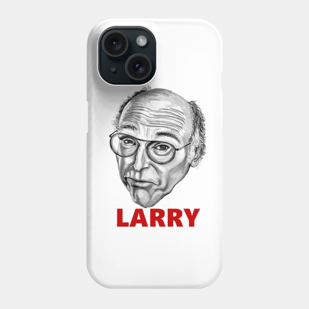 Larry David ICON illustration Phone Case by smadge