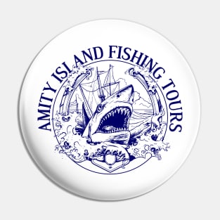 Amity Island Fishing Tours Pin