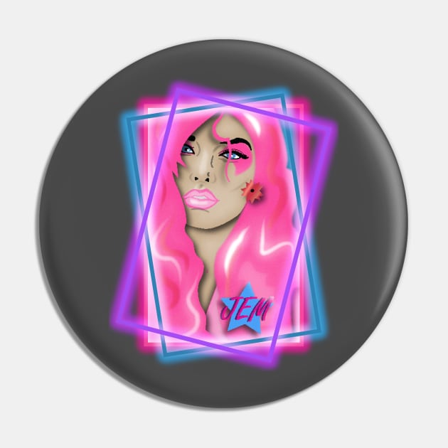 Jem Glam and Glow Pin by G9Design