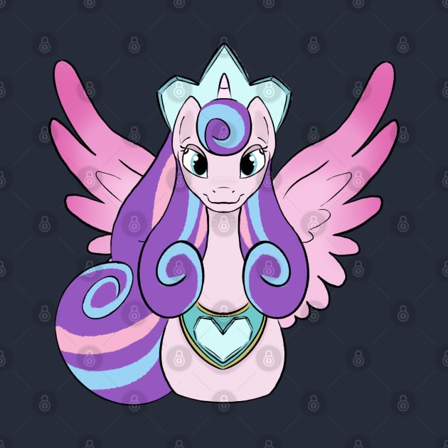 Grownup Flurry Heart by AmyNewBlue