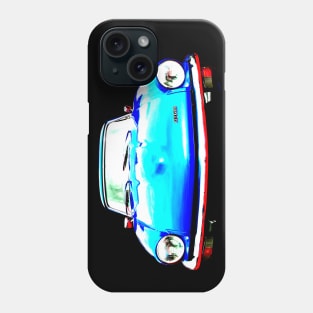 Triumph GT6 Mk3 1970s British classic car high contrast Phone Case