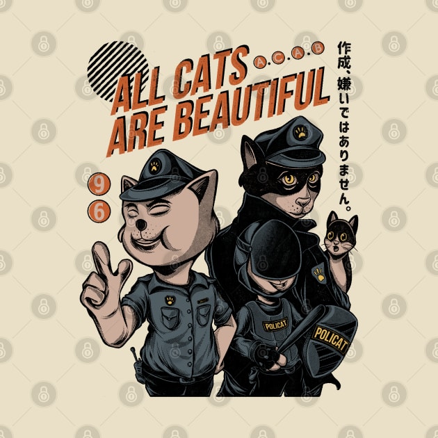 A.C.A.B (ALL CATS ARE BEAUTIFUL) by endorphinestudio