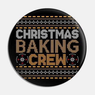 Christmas Christmas Baking Crew Pin