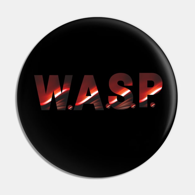 Shock rock art Logo - Wasp Pin by Klau