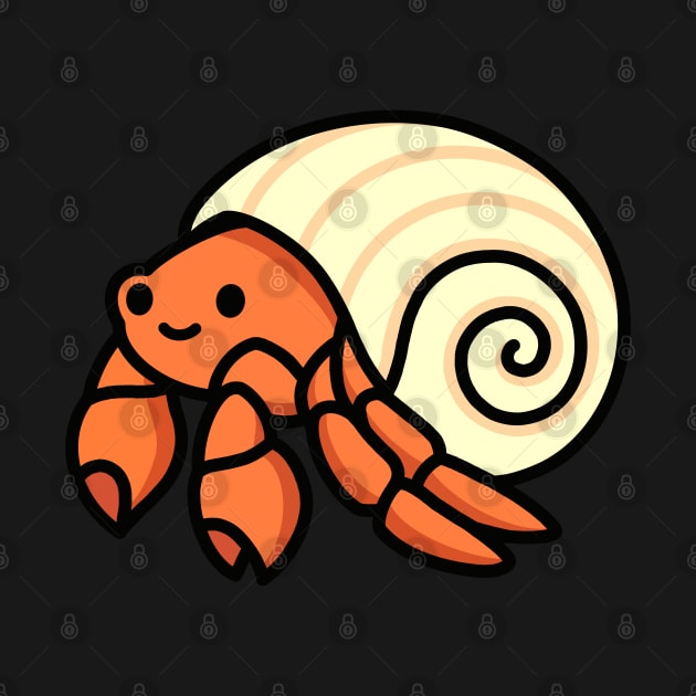 Hermit Crab by littlemandyart