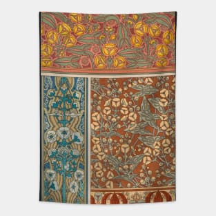 Vintage Flower Design Tapestry