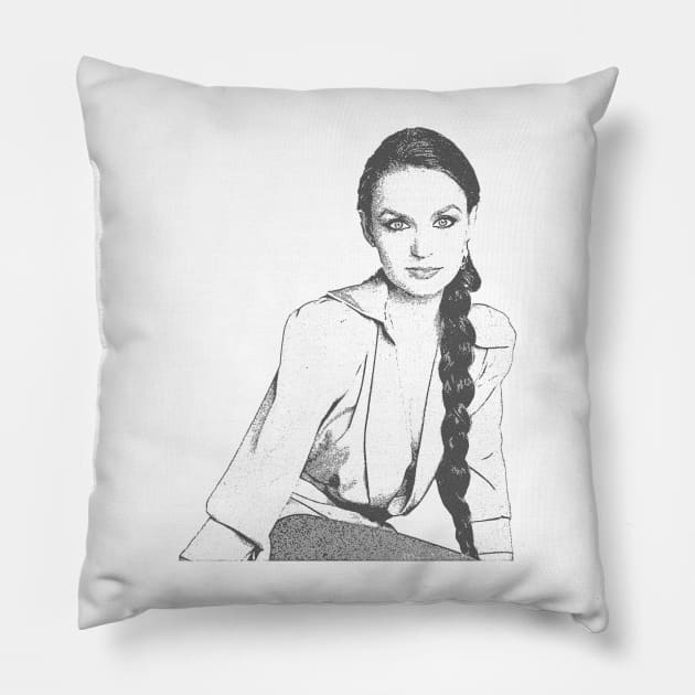 Crystal gayle - Talking in your sleep Pillow by DekkenCroud