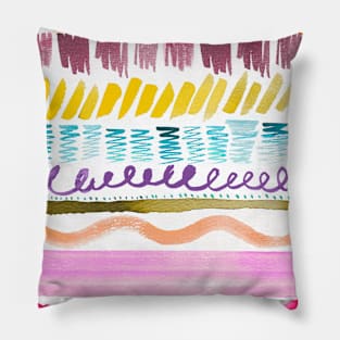 Pocket - Garlands Tribal Pillow