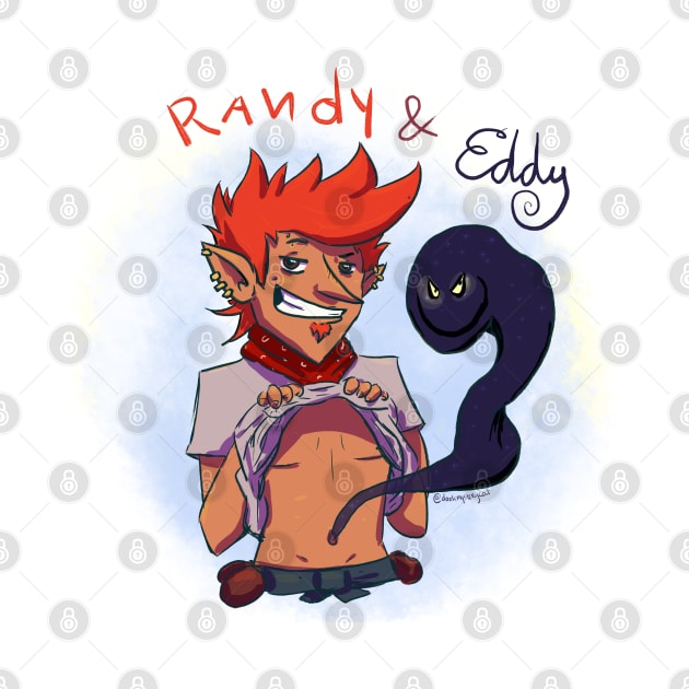 bomBARDed - Randy & Eddy (with names) by DarkMysteryCat