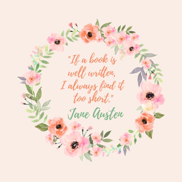 Jane Austen Quote by EarlyBirdBooks