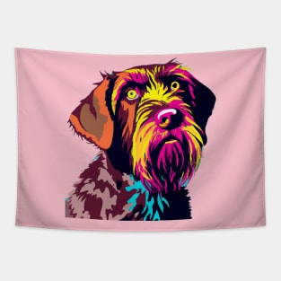 German Wirehaired Pointer Pop Art - Dog Lover Gifts Tapestry