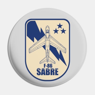 F-86 Sabre Patch Pin